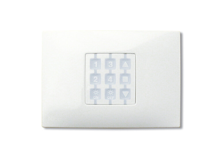 WRW - obdelníkový rámeček modulu pro vysílače NiceWay