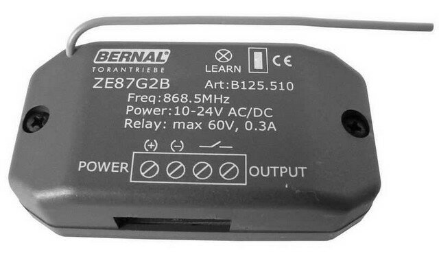 RX-BERNAL2 - externí dvoukanálový přijímač Bernal