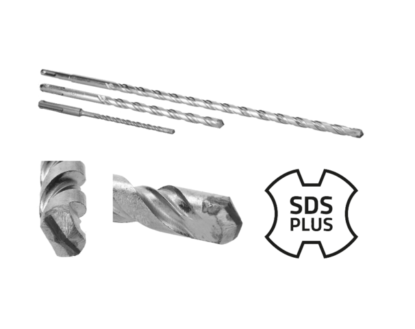 Vrták do betonu PRO, čtyřbritý SDS+, průměr 12 mm, délka 160mm