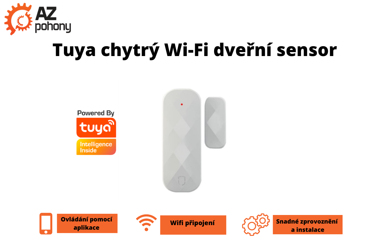Tuya chytrý Wi-Fi dveřní sensor