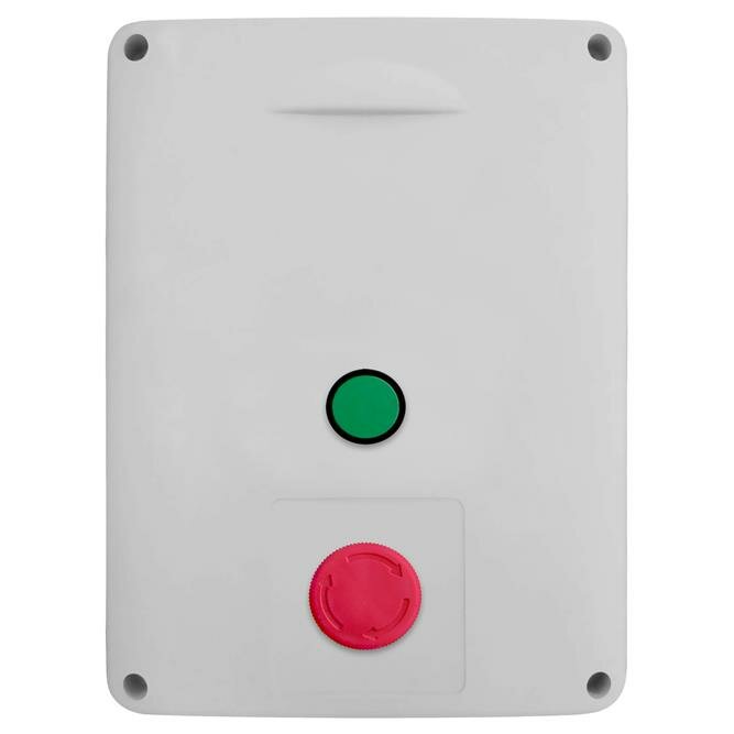 COBOP-3 - ovládací skříňka s tlačítkem START a nouzovým tlačítkem STOP