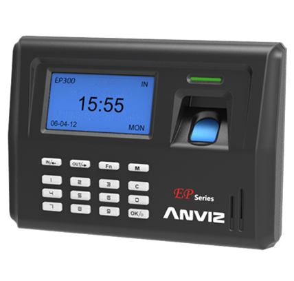 EP300 - plnohodnotný docházkový systém na bázi otisku prstu