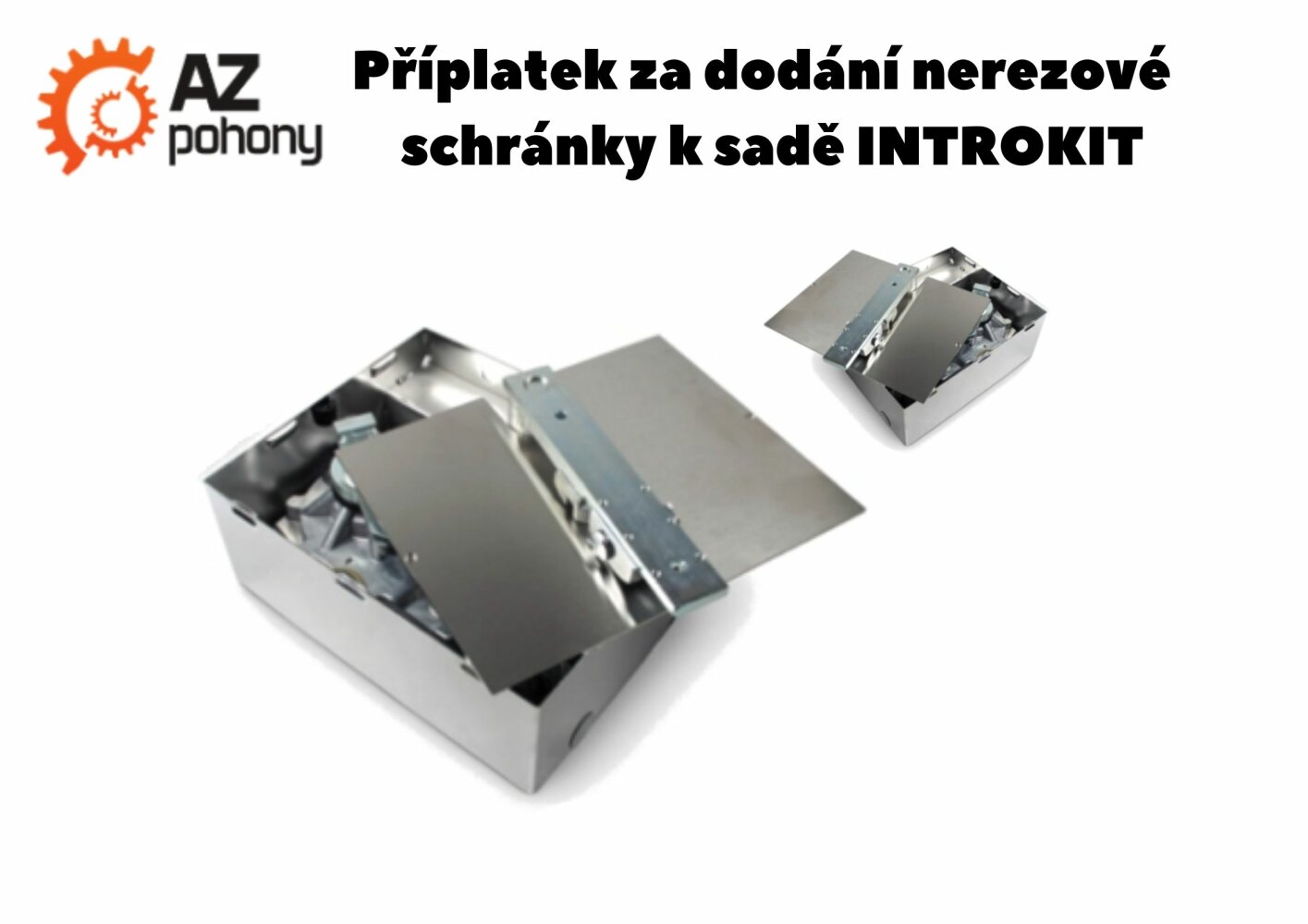 Příplatek za dodání nerezových schránek k sadě INTROKIT