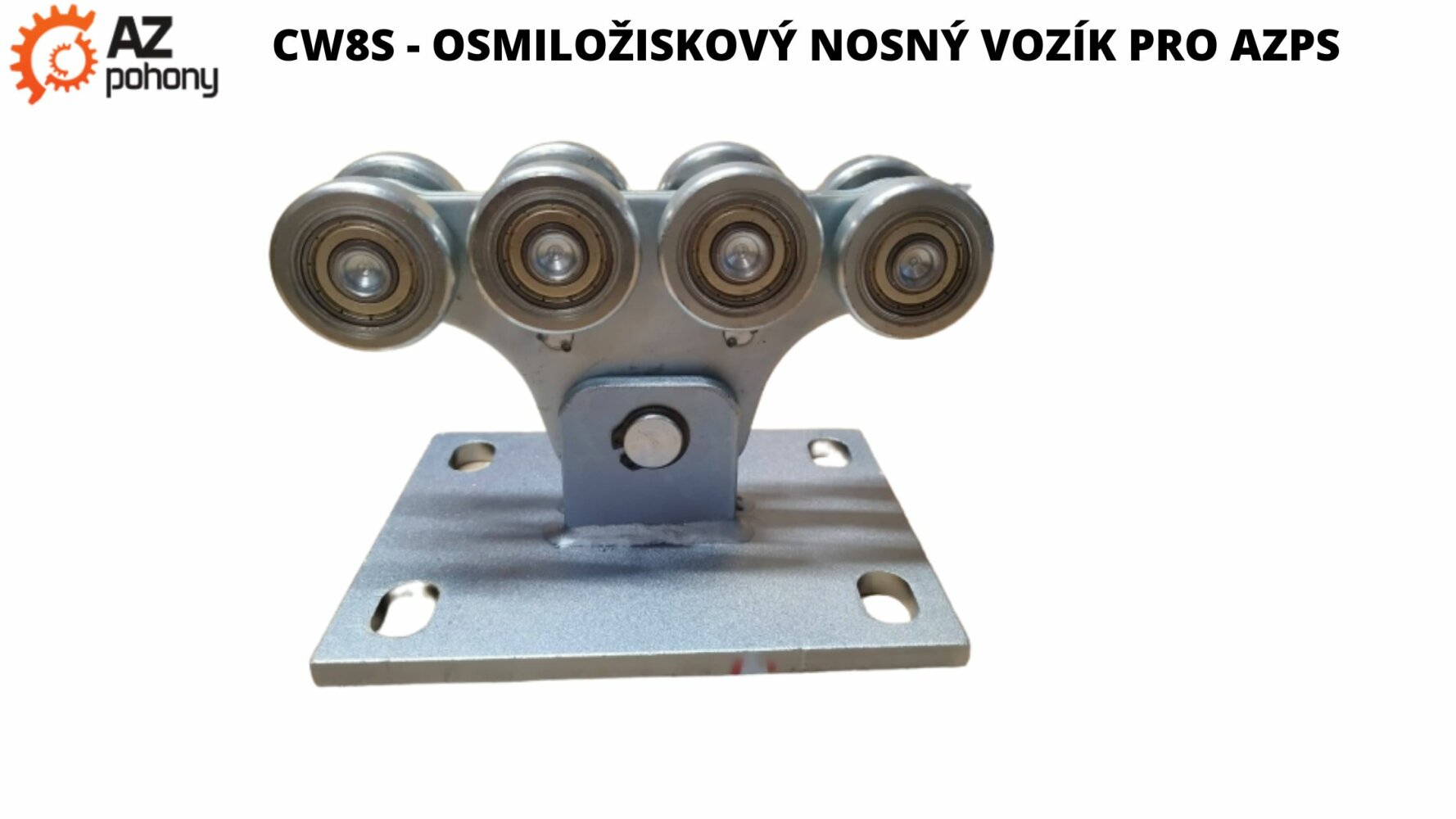CW8S - osmiložiskový nosný vozík pro AZPs