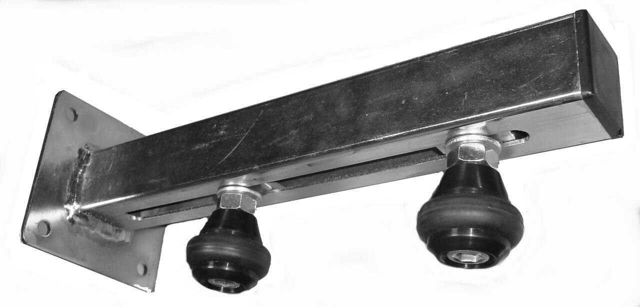 C471 Horní vedení stavitelné s pogumovanými kladkami CP450