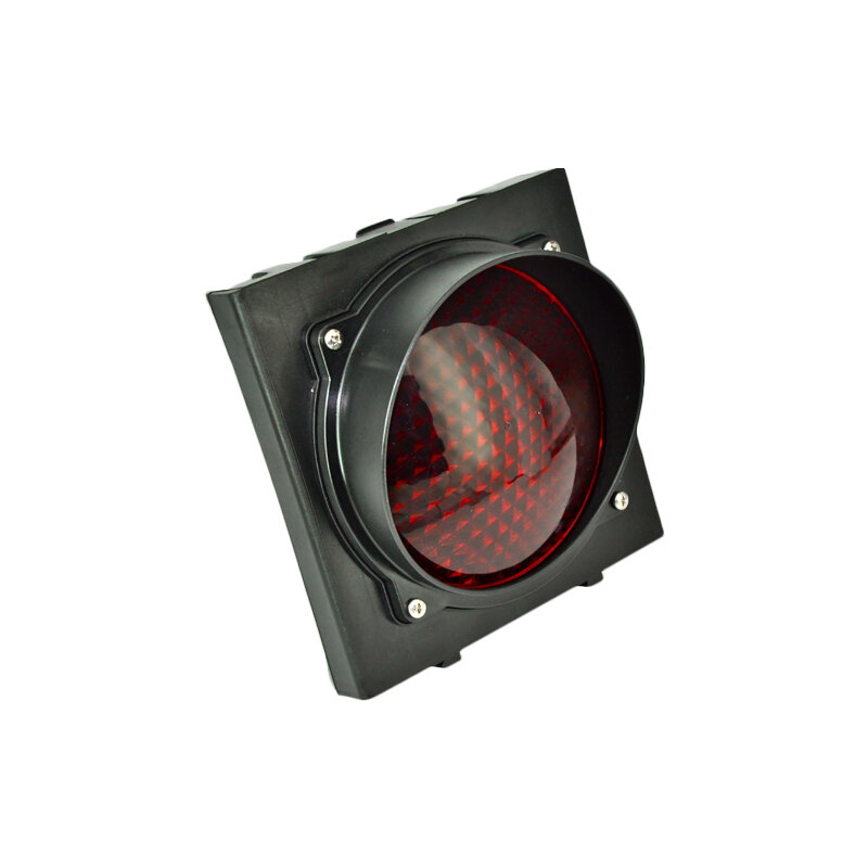 LED žárovkový jednokomorový semafor plastový - červený 24 V