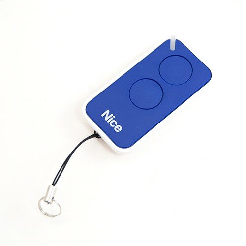 INTI2B - modrý dvoukanálový dálkový ovladač Nice