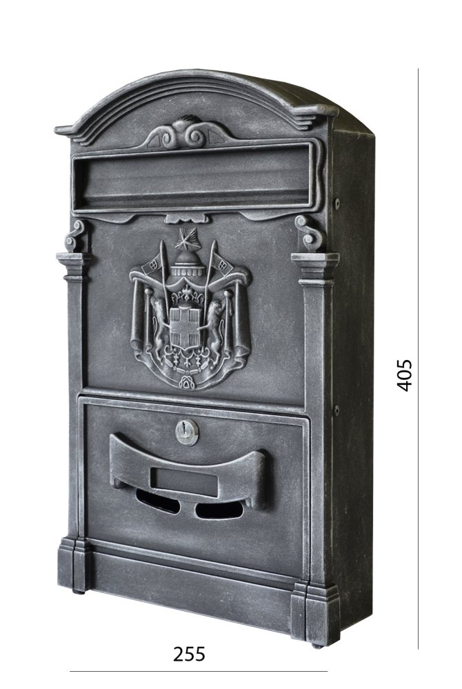 Poštovní schránka H 405 x L 255 x W 90 mm