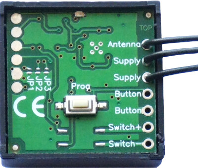 Creasol UniLock - špičkový jednokanálový přijímač pro ovládání zámku s bzučákem
