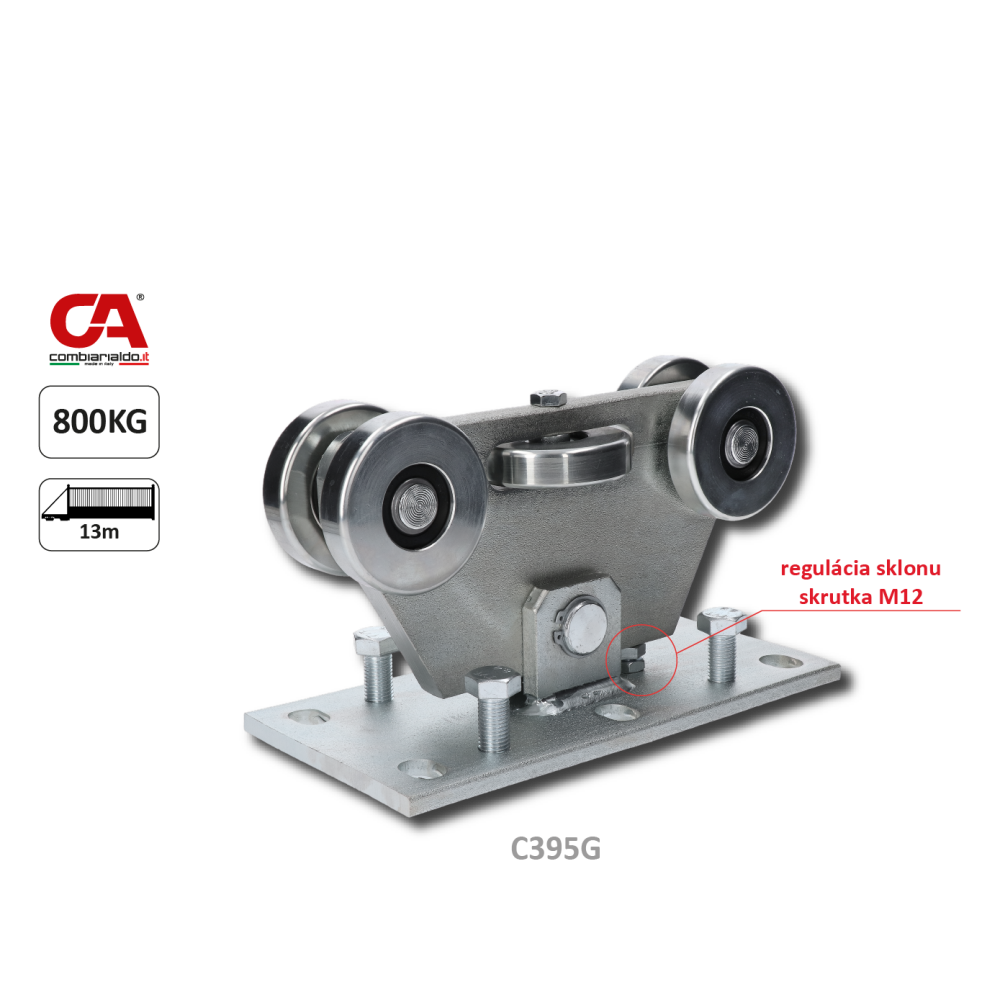 Vozík pro samonosný systém Combi Arialdo do 1000 kg