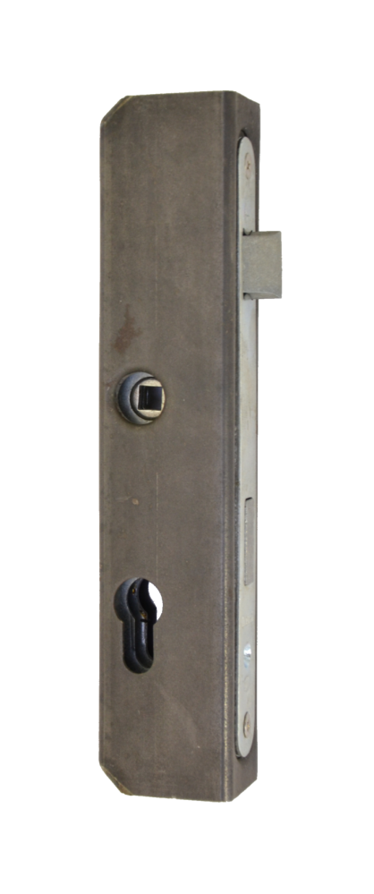 Kazeta se zámkem 246 x 50 x 40 mm, na jekl 40 x 40 mm, rozteč 72 mm