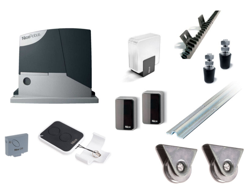 Sada pojezdové brány do hmotnosti 350kg včetně pohonu Robus400