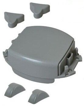 SPGAP06400A sada koncových krytek 5ks pro rameno XBA5/14/15 a lištu k závoře MBAR/ LBAR/ WIDEL