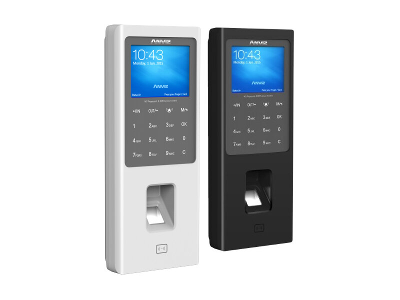 W2 PRO - plnohodnotný docházkový systém na otisk prstu nebo kartu