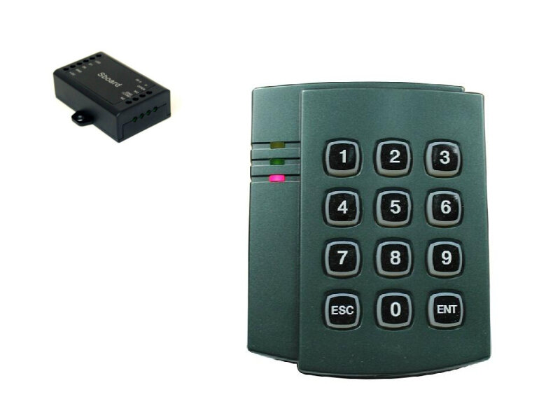 Přístupová klávesnice a čtečka karet do interiéru