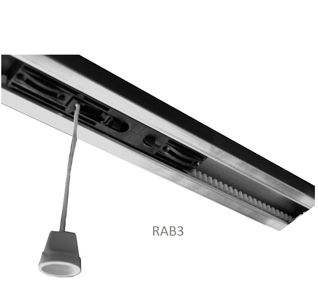 Ocelová dráha k pohonu HALO, L = 2940 mm