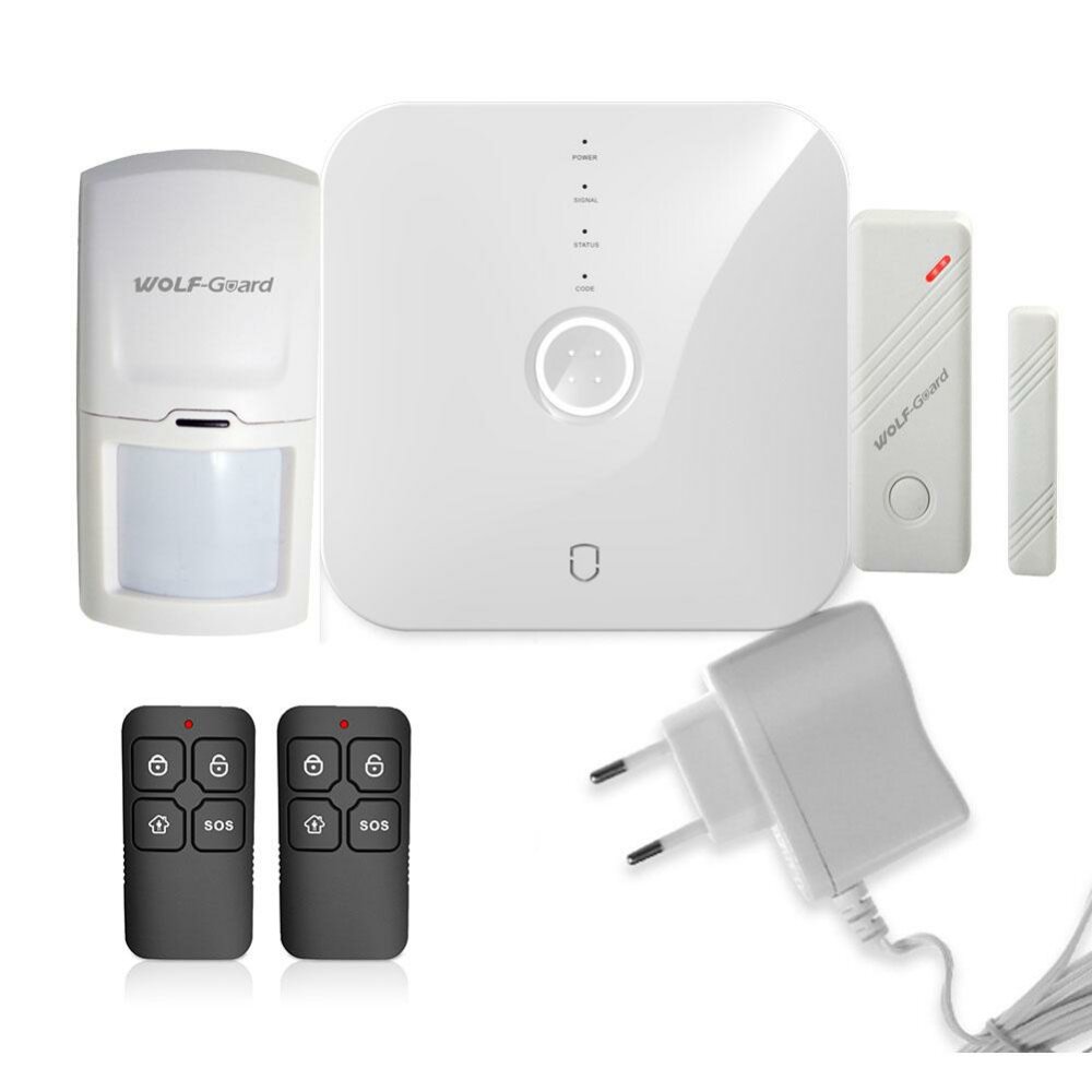 Wi-fi alarm s aplikací pro Android a iOS