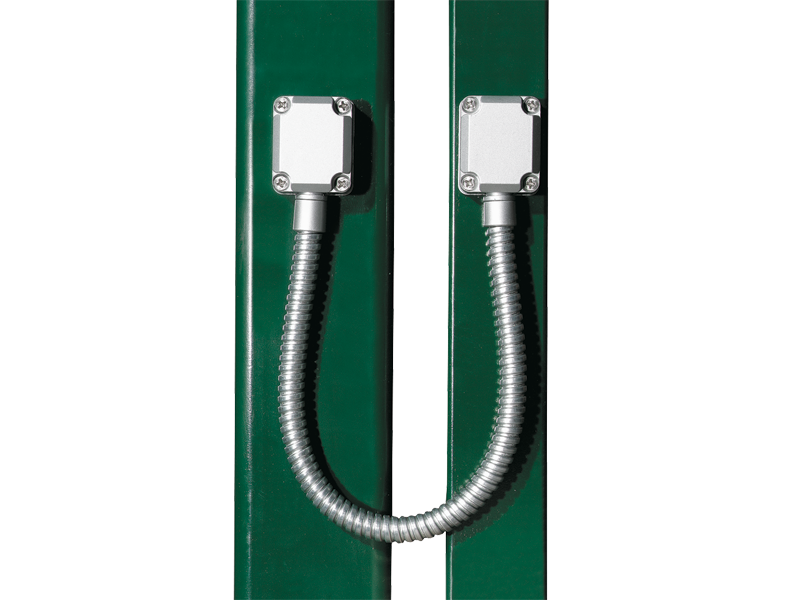 LOCINOX® nerezová chránička pohyblivého kábla, pre krídlové brány, dĺžka 450 mm