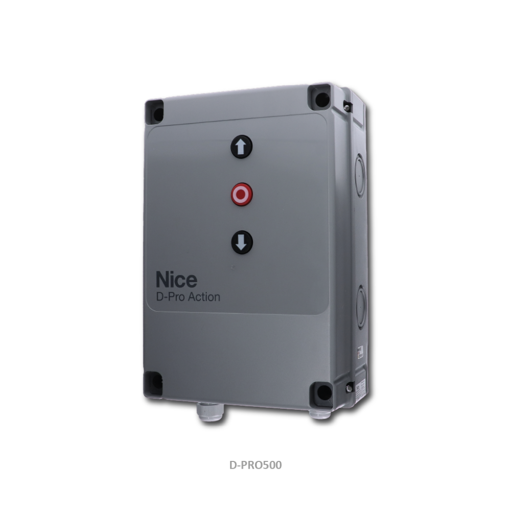 DPRO500 nová řídící jednotka pro pohon TUB4000 s boxem