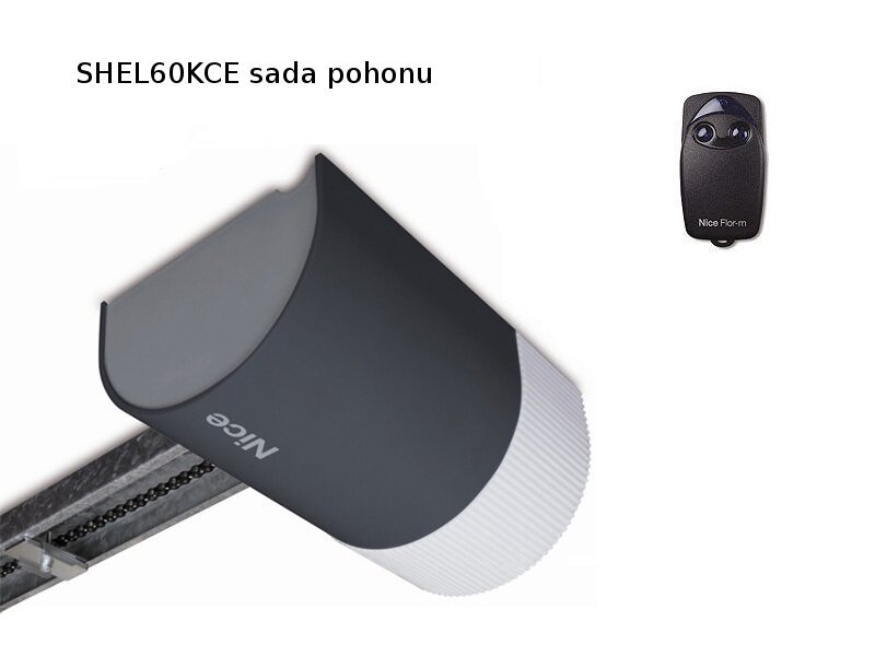 Shel60Kit1 - pohon garážových vrat Nice Shel60kit do 60 kg