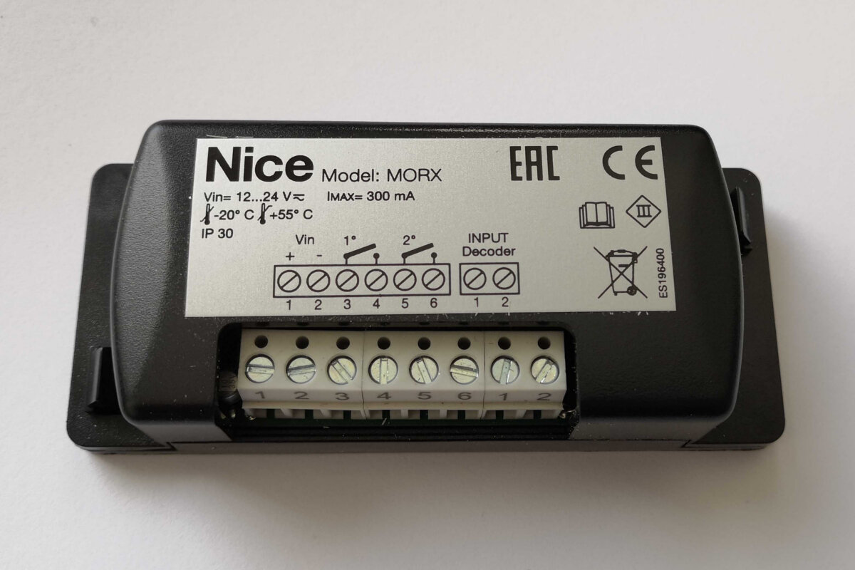 Morx - řídící jednotka pro přístupový systém