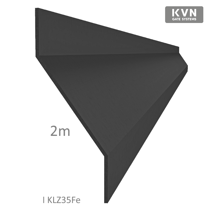 Z-profil lamela L=2000 mm, 20 x 40 x 20 x 1,5 mm, plech bez povrchové úpravy, použití pro plotovou výplň, možno použít pro bránový speciál KJL70x34x55x2, cena za 2 m kus