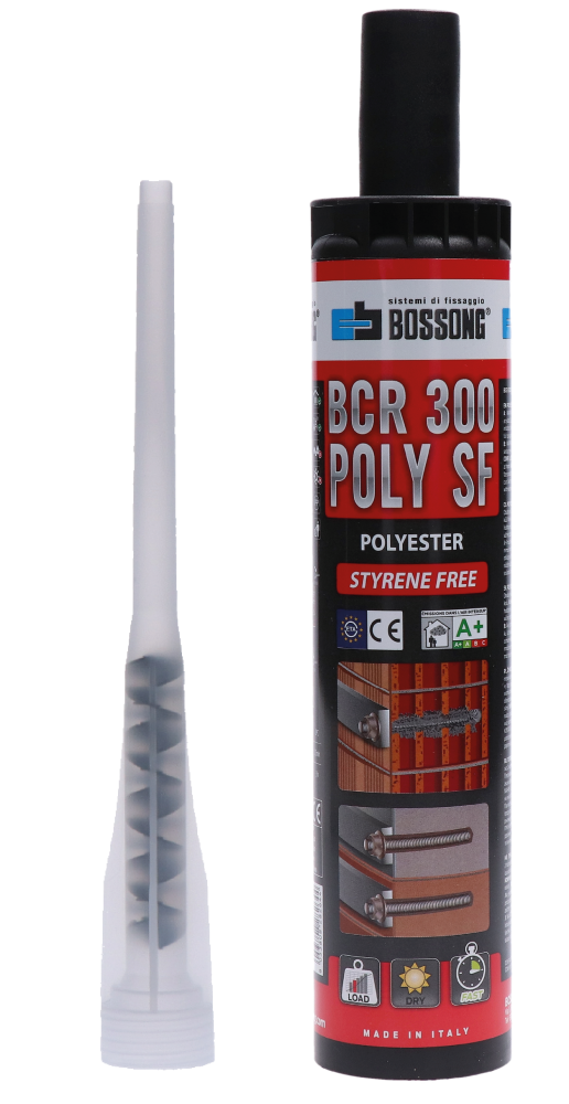 Chemické kotvení 300 ml, polyesterové, bez styrenu, se směšovacím hrotem