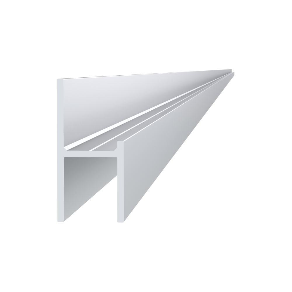 UT profil 20,5x22x6000 mm, materiál EN AW-6060 T66, přírodní hliník bez povrchové úpravy, cena za KUS