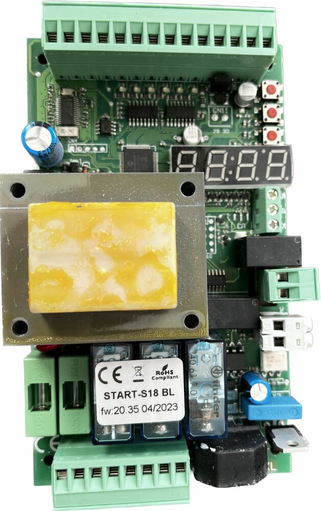 START-S18BL + RX MULTI přijímač - špičková řídící jednotka posuvných bran s přijímačem