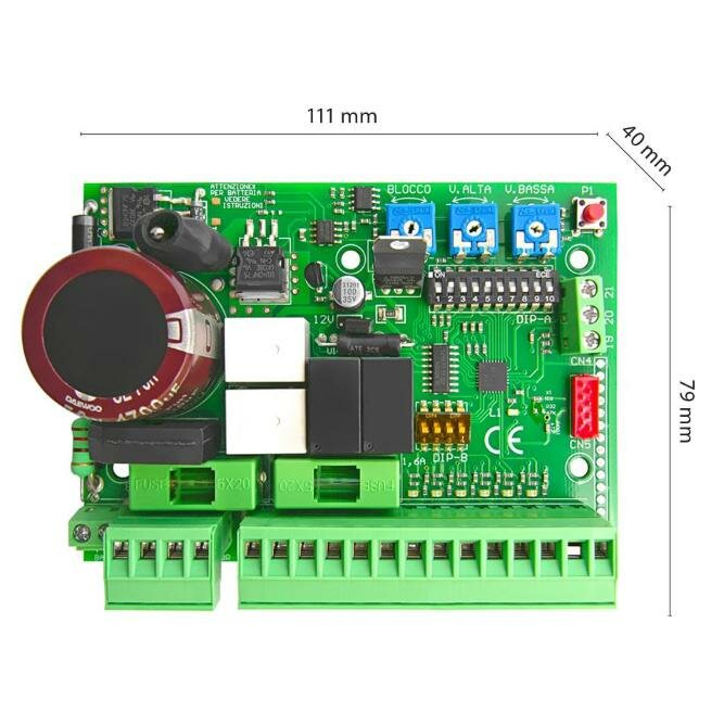 START-S7LT - digitální řídící jednotka pro 24V pohony