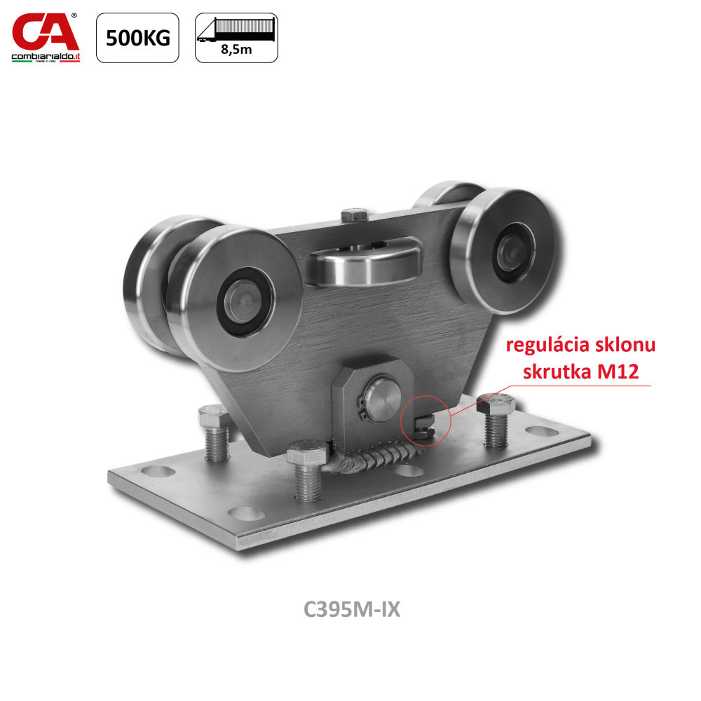 Nerezový vozík MEDIO, nerez bez povrchové úpravy /AISI304