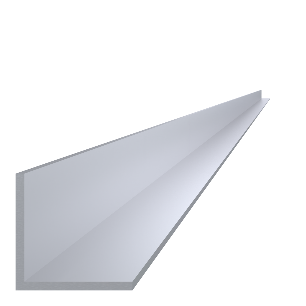 L profil 40x40x3mm,dĺžka 6000mm, materiál EN AW-6060 T66, prírodný hliník bez povrchovej úpravy, cena za kus