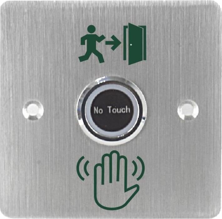 WBXRTENT - bezdotykový odchodový IR snímač, čtvercový