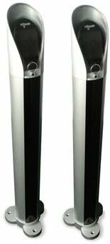 PT50W - sloupky včetně bezdrátového páru fotobuněk (výška 485 mm)