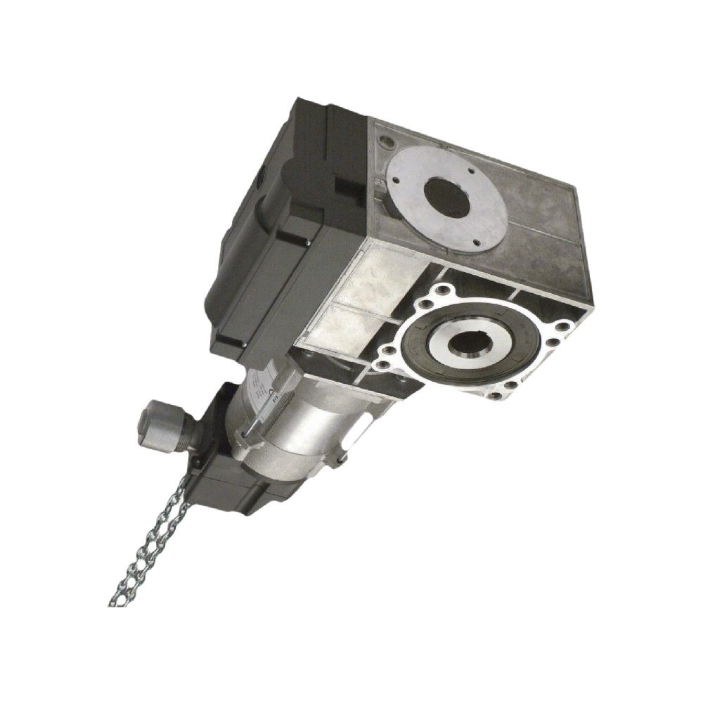 TOTMAN motor pre priemyselnú sekcionálnu bránu do 30m2, 1x NDCM0199 (400V, 100Nm), 5m reťaz, ,1x CEE, elektrické koncové dorazy priemer otvoru pre hriadeľ je 25mm