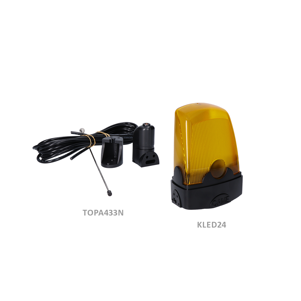CAME KIT signálna lampa LED 24V + TOPA433N s 5m káblom