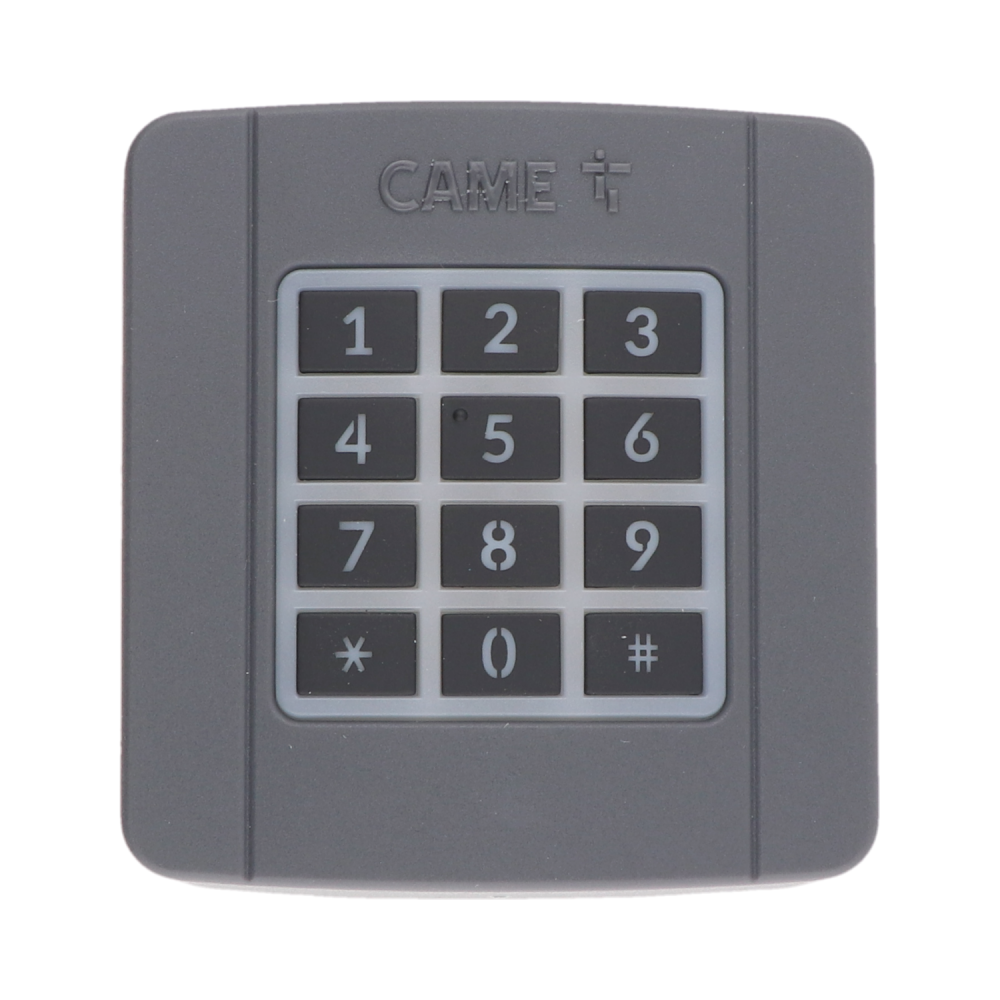 Externí 12 tlačítková kódová klávesnice, 433,92 MHz, paměť na 25 kódů