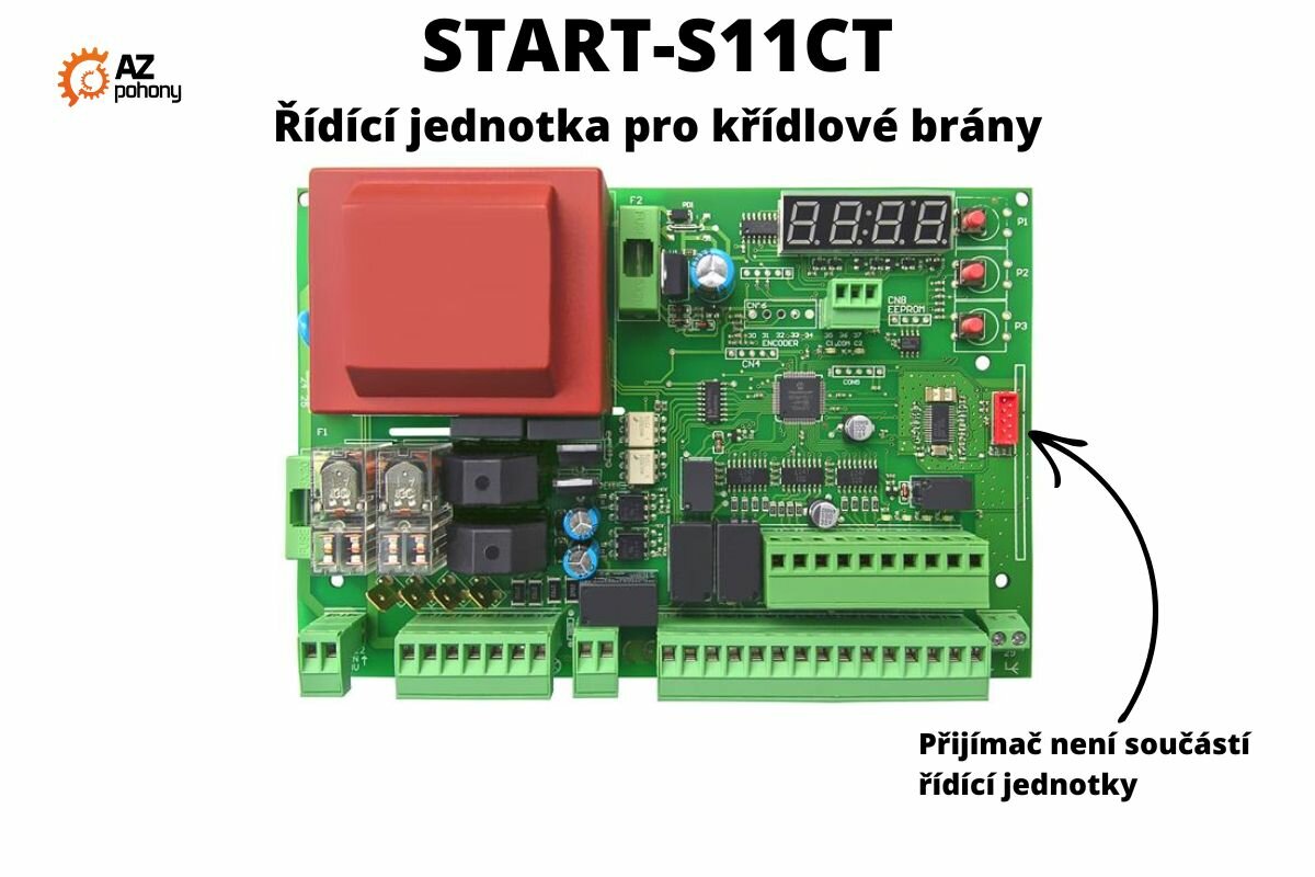 START-S11CT - řídící jednotka pro křídlové brány