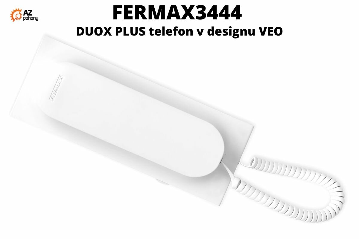 FERMAX3444 - DUOX PLUS telefon v designu VEO