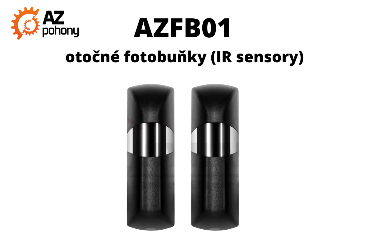 AZFB01 - otočné fotobuňky (IR sensory)
