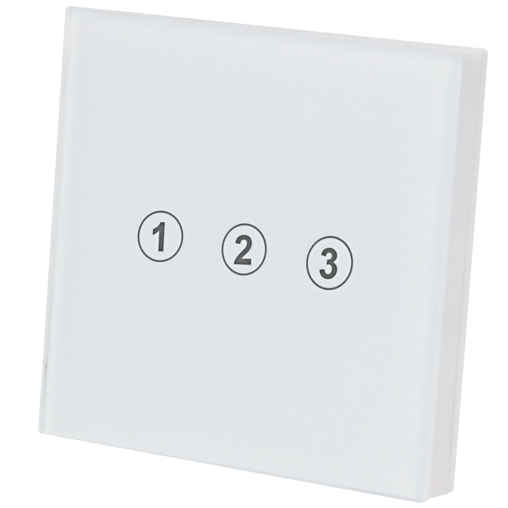 ST03 - bezdrátový 3kanálový dálkový ovladač na bránu s připevněním na stěnu