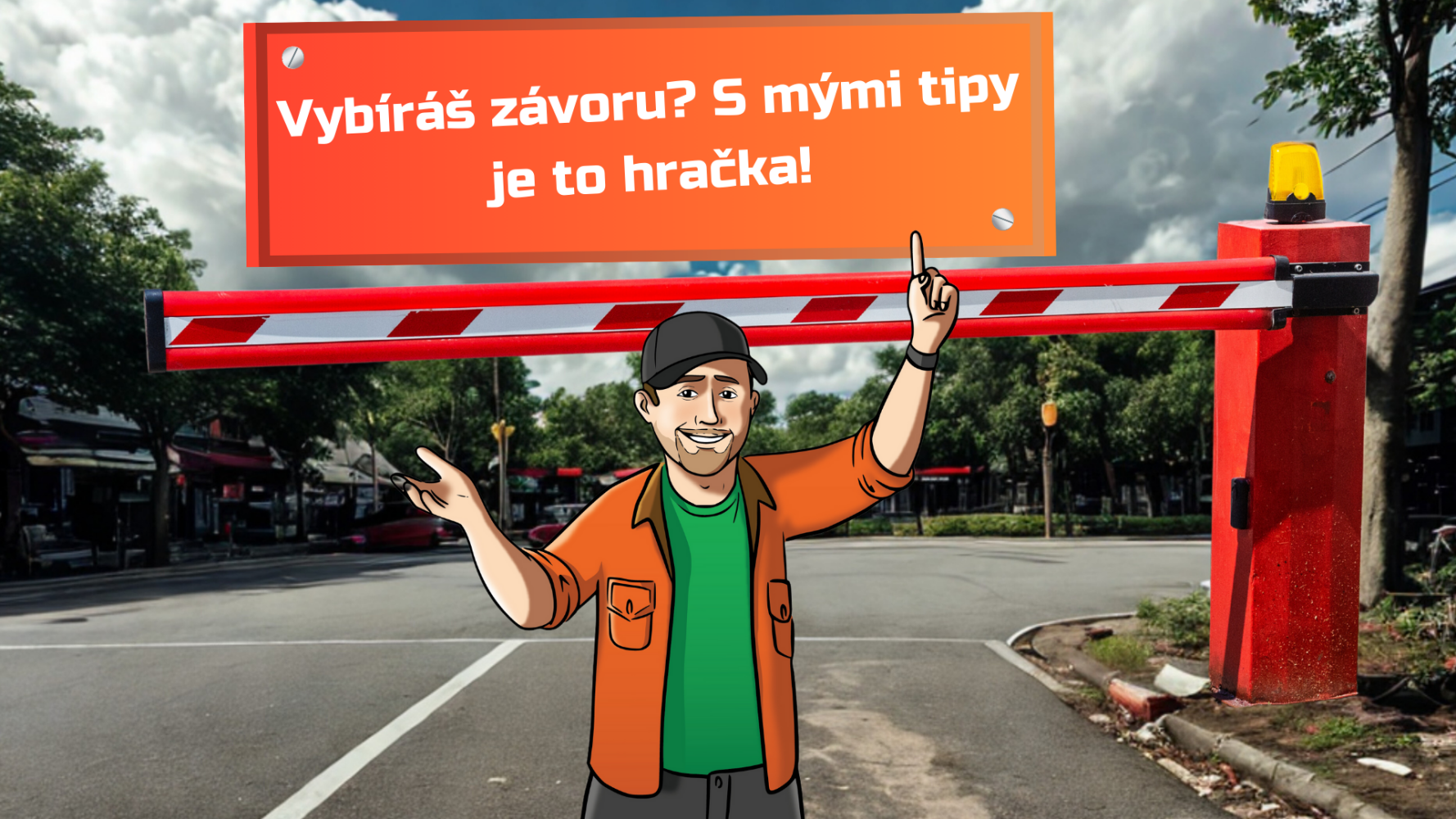 Vjezd pod kontrolou: Jak vybrat závoru, na kterou je spoleh?
