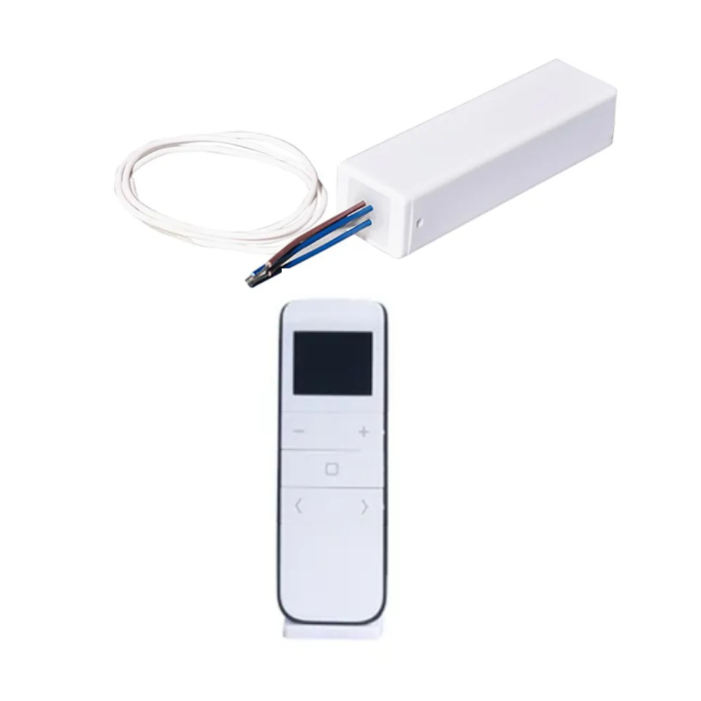 RollMaster15 – sada pro ovládání trubkových motorů s 15kanálovým dálkovým ovladačem (433.92 MHz)