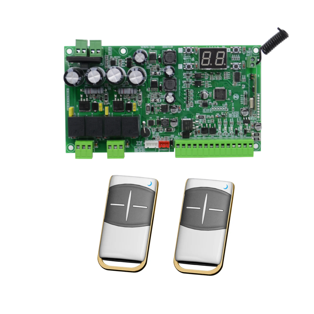 SmartGate Duo Set 433 - sada pro automatizaci pohonů brány řídicí jednotka YET870 + 2 dálkové ovladače YET2132