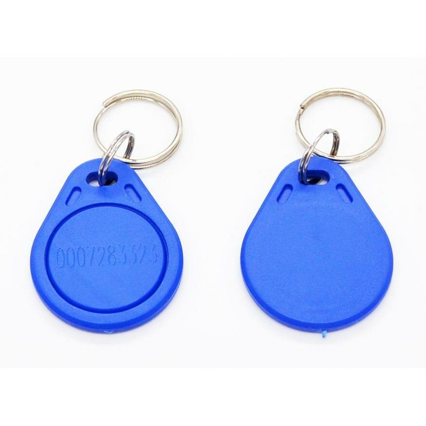 RFID klíčenka 125 kHz Temic T5577 – modrá (R/W)