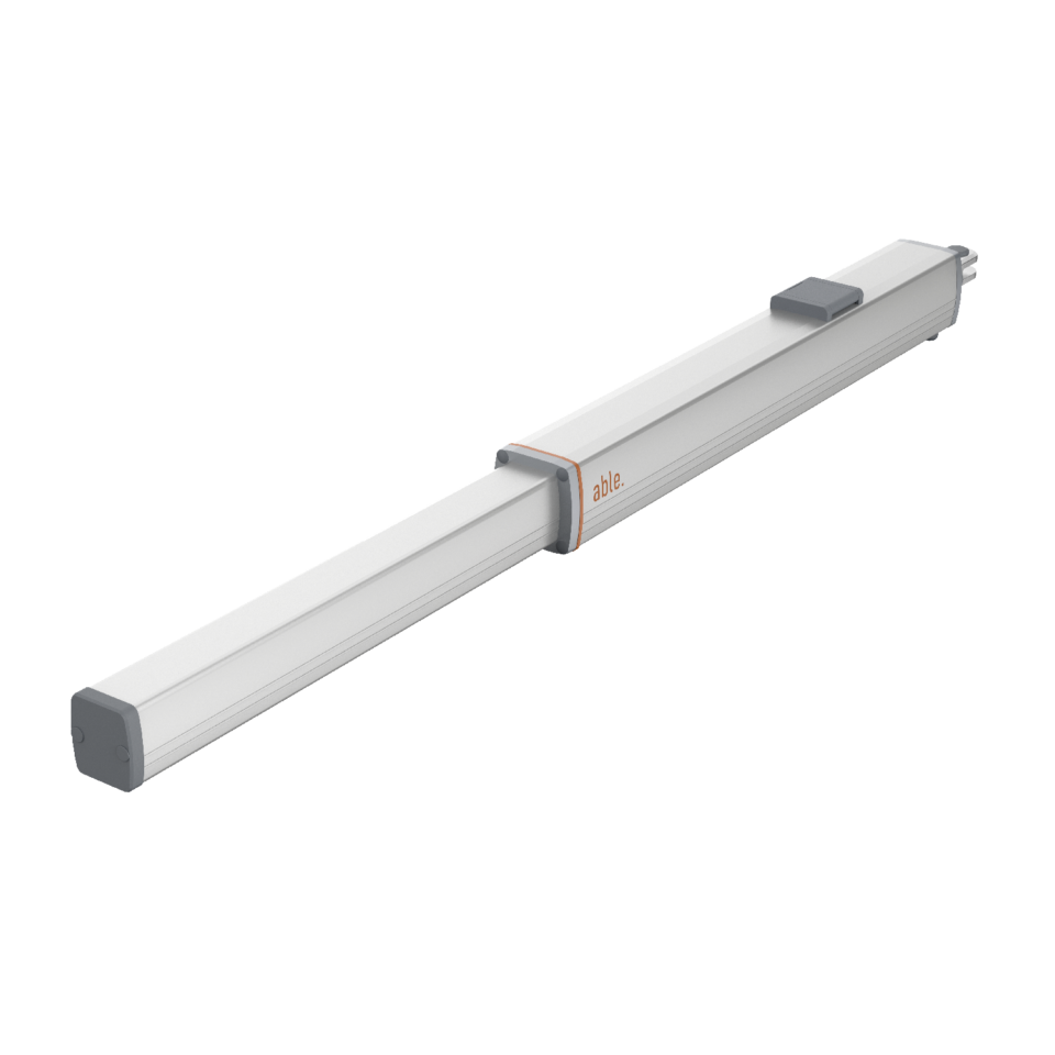 Velmi silný hydraulický motor pro nepřetržitý provoz ABLE HY LARGE 6000 230I pro křídla do 6 m a hmotnosti 700 kg, síla 7000 N