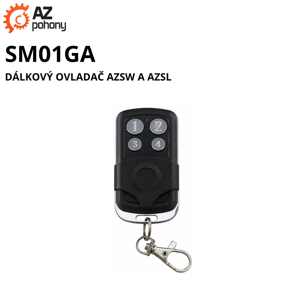 SM01GA - Dálkový ovladač AZSW a AZSL