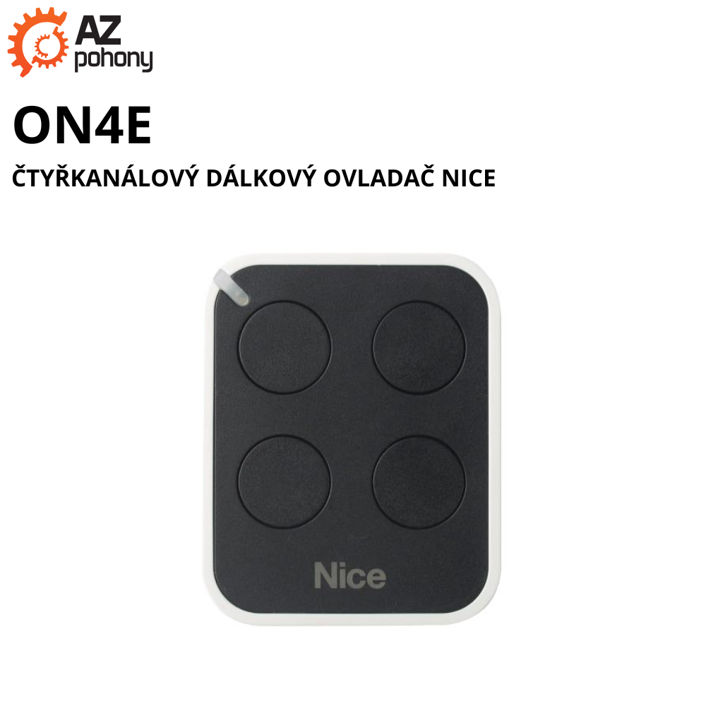 ON4E - čtyřkanálový dálkový ovladač Nice