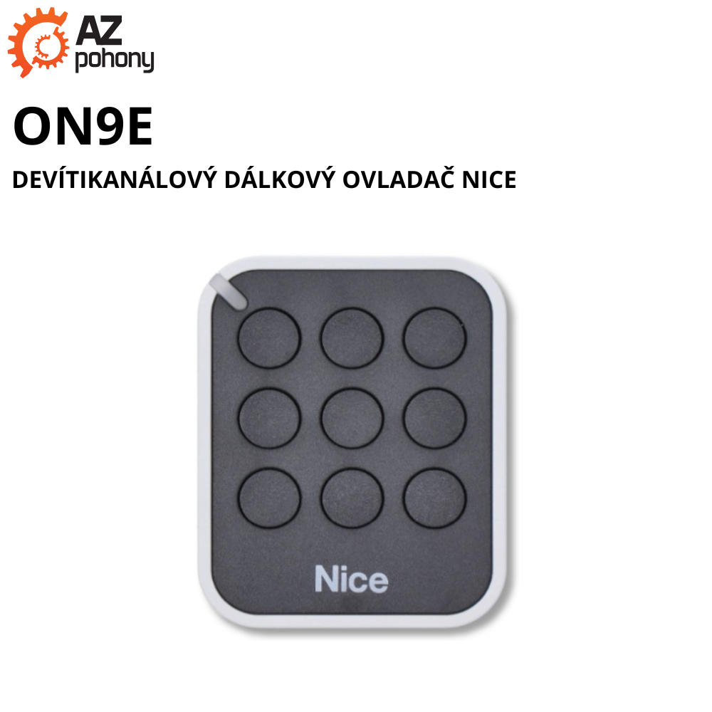 ON9E - devítikanálový dálkový ovladač Nice