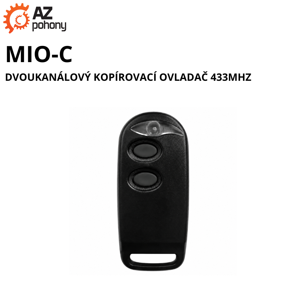 MIO-C - dvoukanálový kopírovací ovladač 433MHz